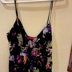 GUC Betsy Johnson summer slip dress with vintage cat print